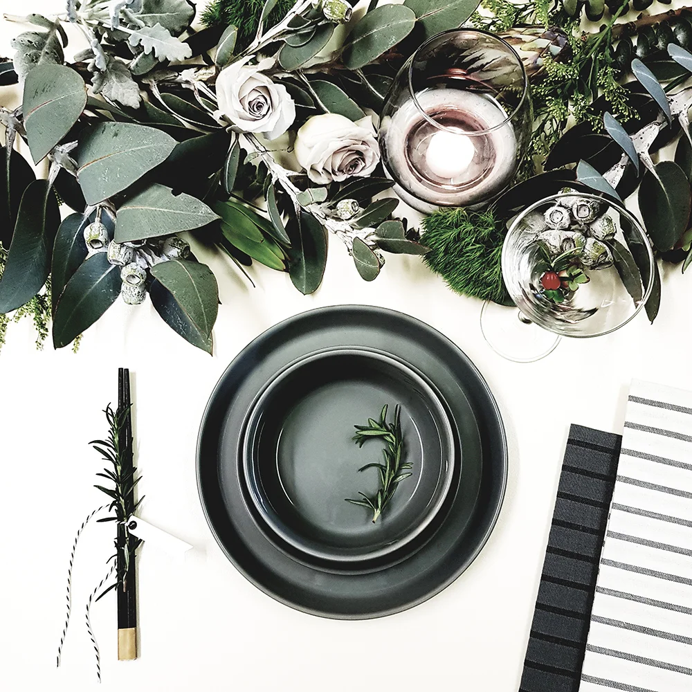 This image was created was for a recent collaboration with Big W Australia. I love the gorgeous greenery with the grey & white tones. 