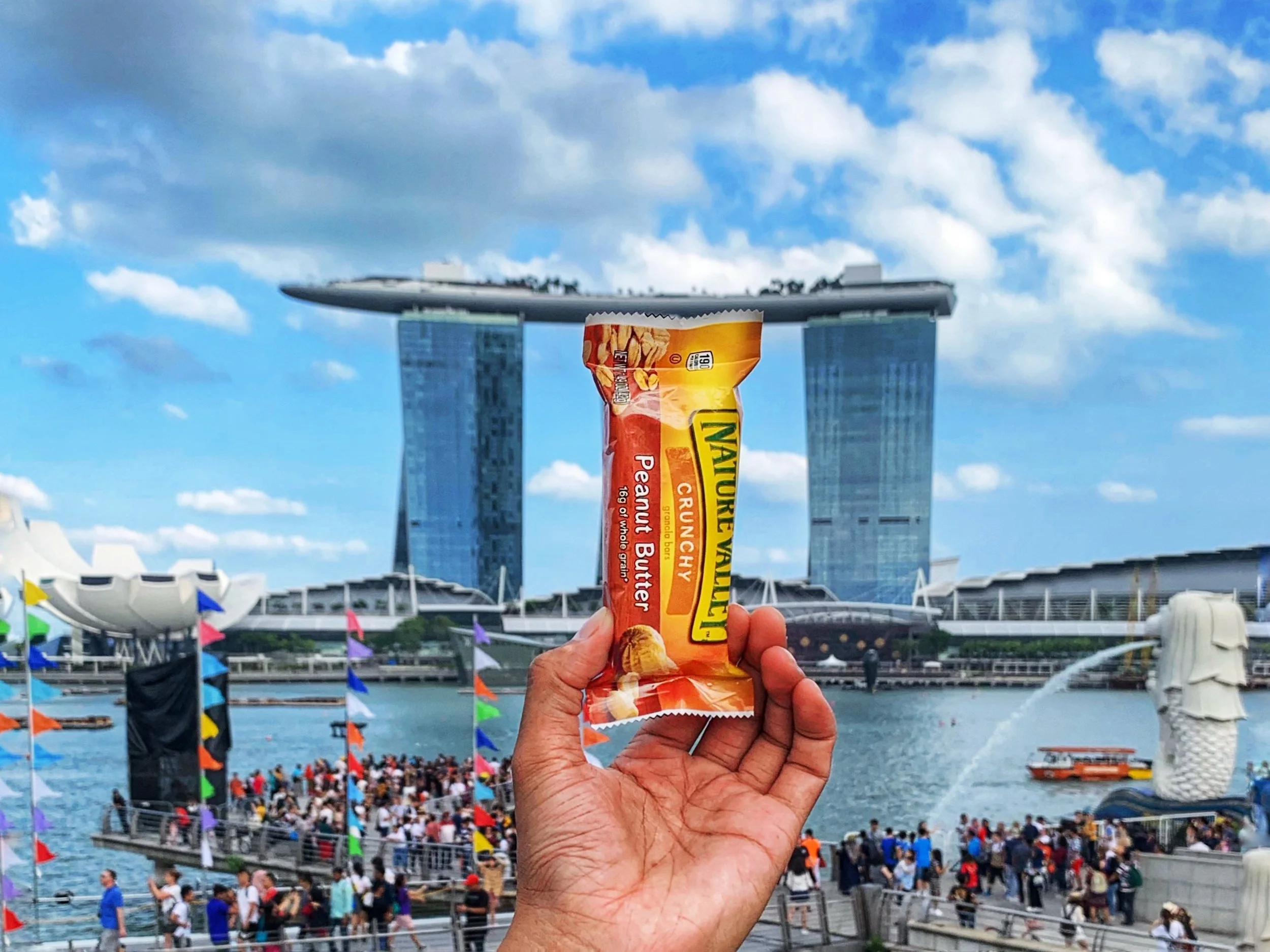 On location in Singapore. Creatively Squared campaign for Nature Valley. Photographer: Jo Oetemo