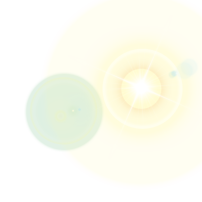 A free sun flare png file