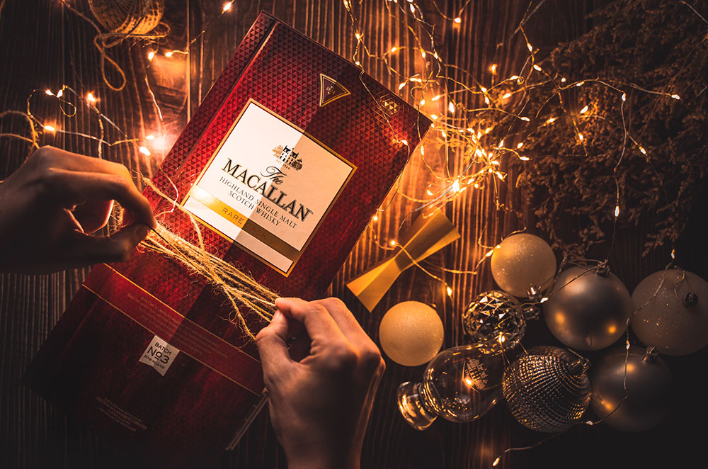 Using fairy lights as an alternative light source. Photo for Macallan by Creatively Squared creator Jitz
