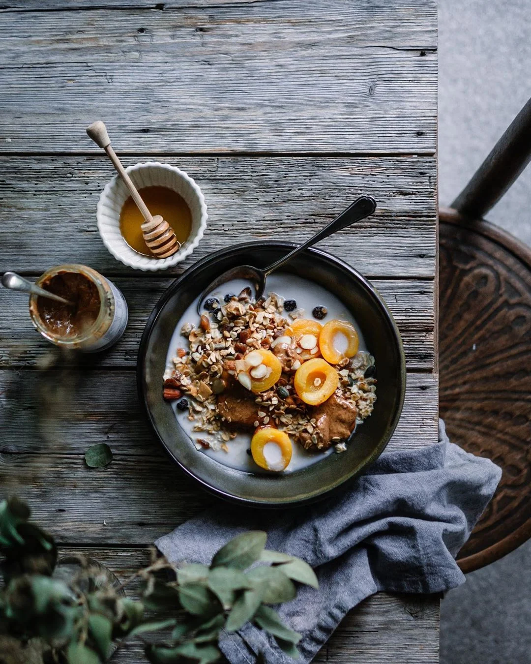 Christall sure knows how to serve up breakfast. Source: @christall.lowe