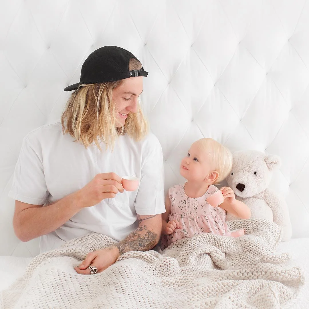 Adding a element of play into your photos is fun for all members of the family! Source: @pattischmidt