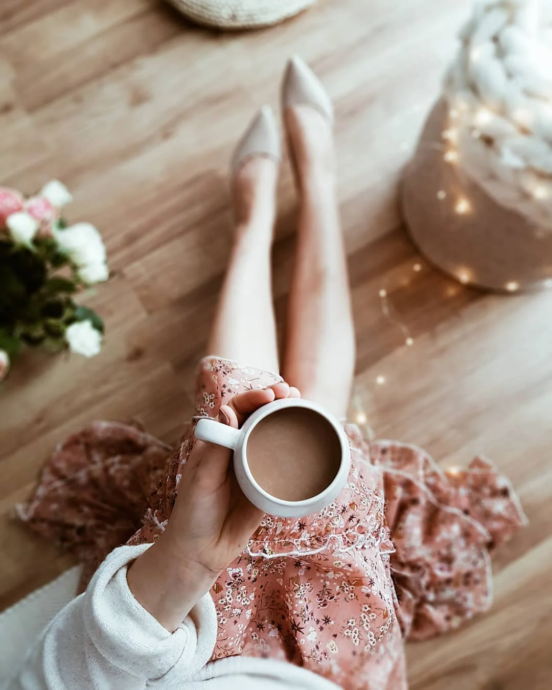 A morning tea view good enough to drink! Source: @my_lifestyle31