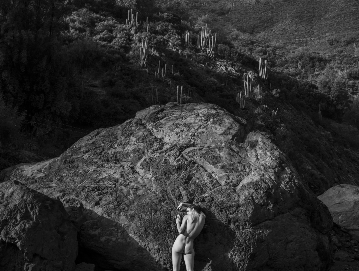 Selfportrait, Chile in the Andes 2017
