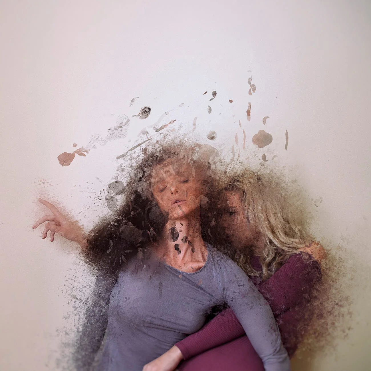 Selfportrait with Ciara , post production by Stef. D, Montreal 2017