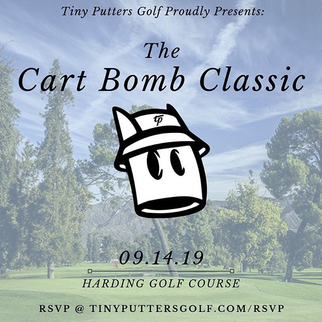 Next Saturday we&rsquo;re keeping it loose. Choose your own foursome. Choose your bets. Choose wisely.
#tinyputtersgolf #clubupandgetdown
