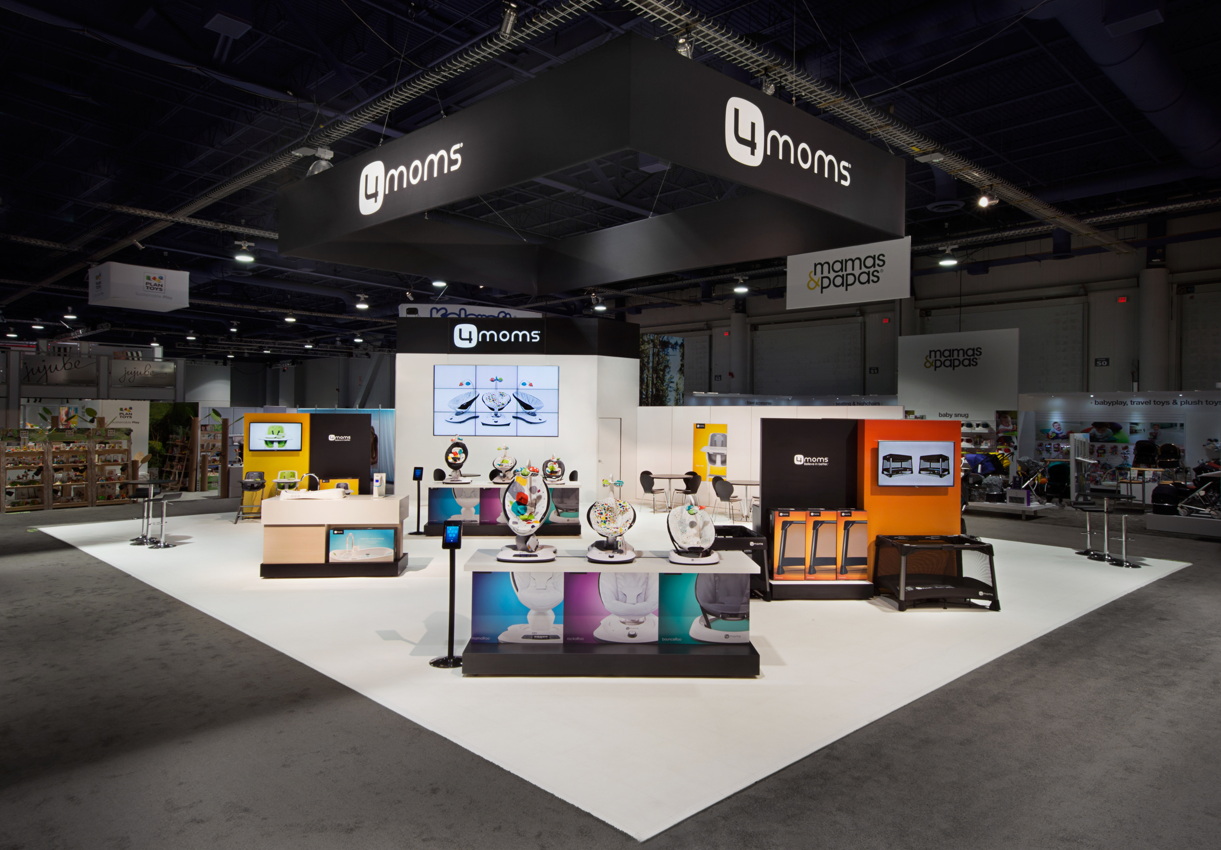 4moms booth at 2015 ABC Kids Expo - Las Vegas, NV