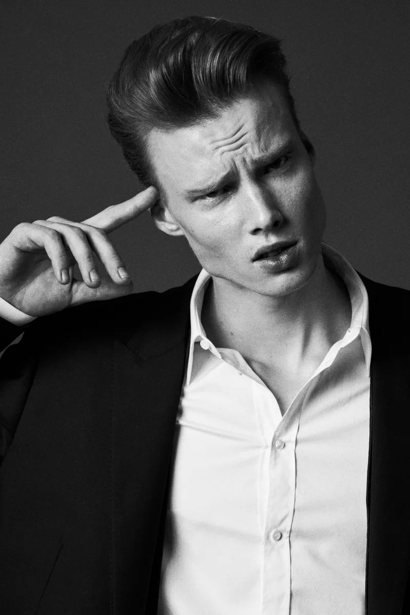 Gytis in total look by DOLCE&GABBANA on L'Officiel Arabia
