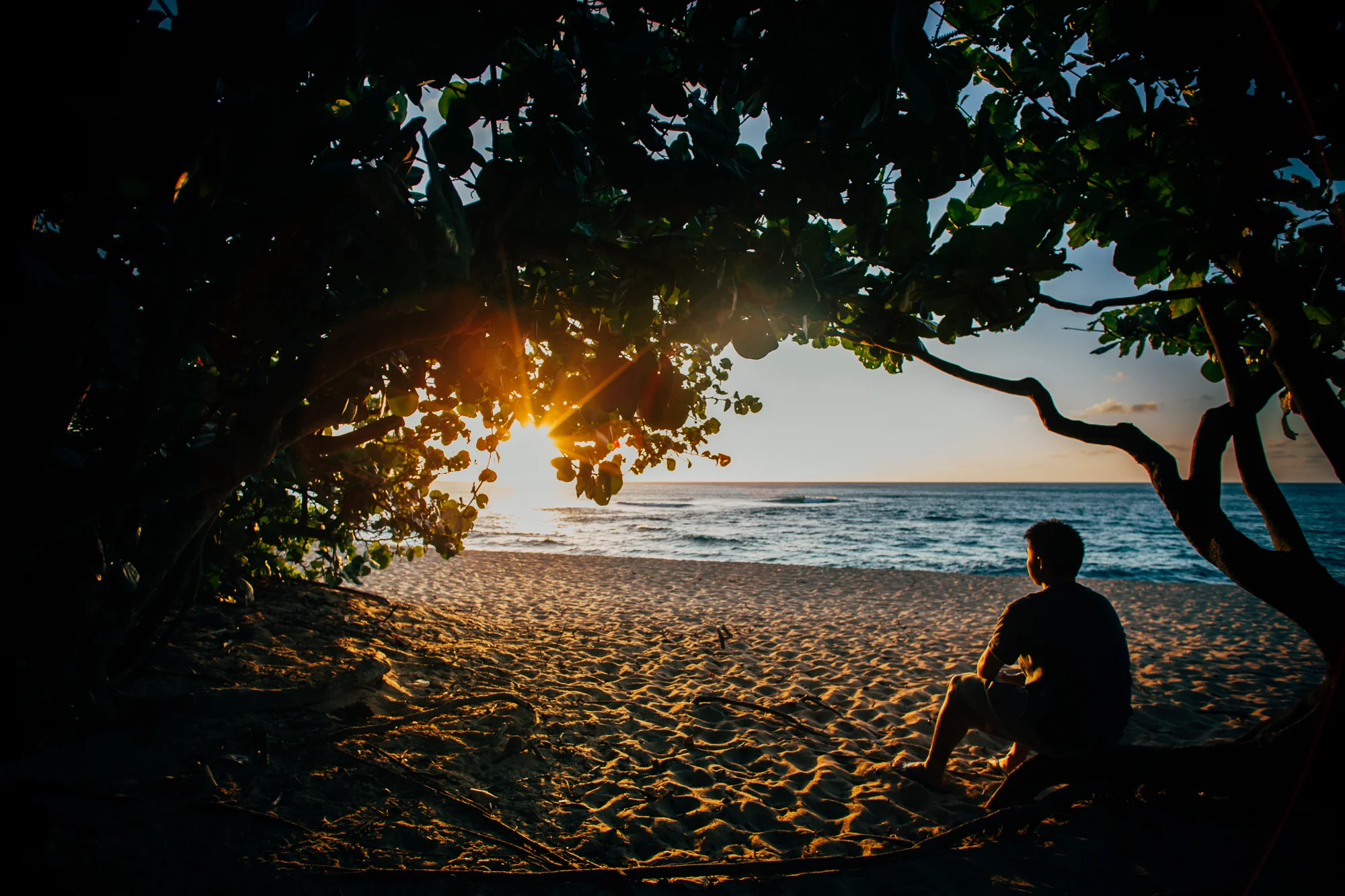 sunset beach, hi