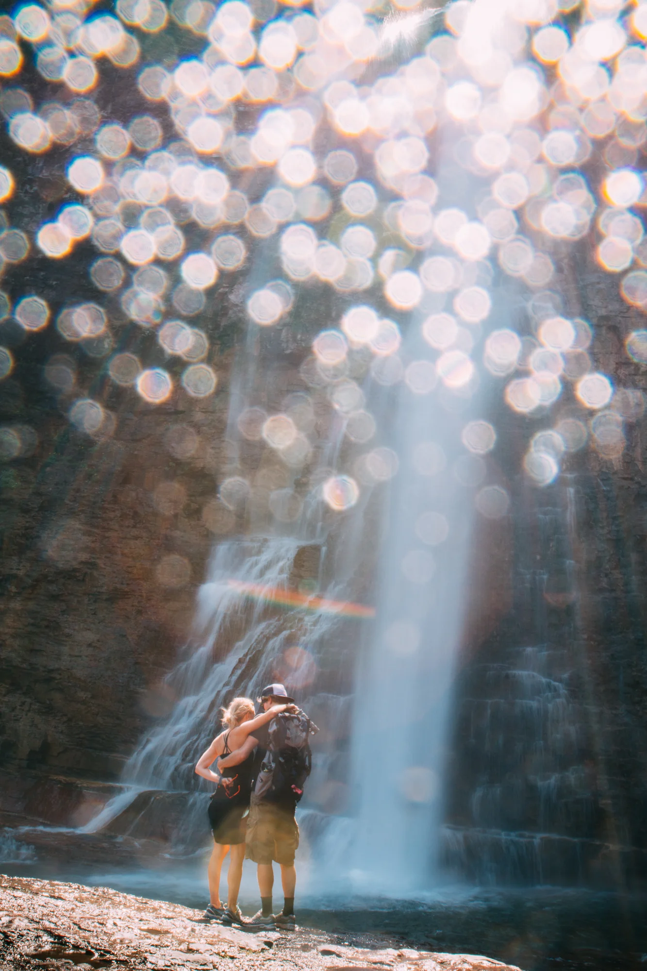 virginia falls, glacier national park