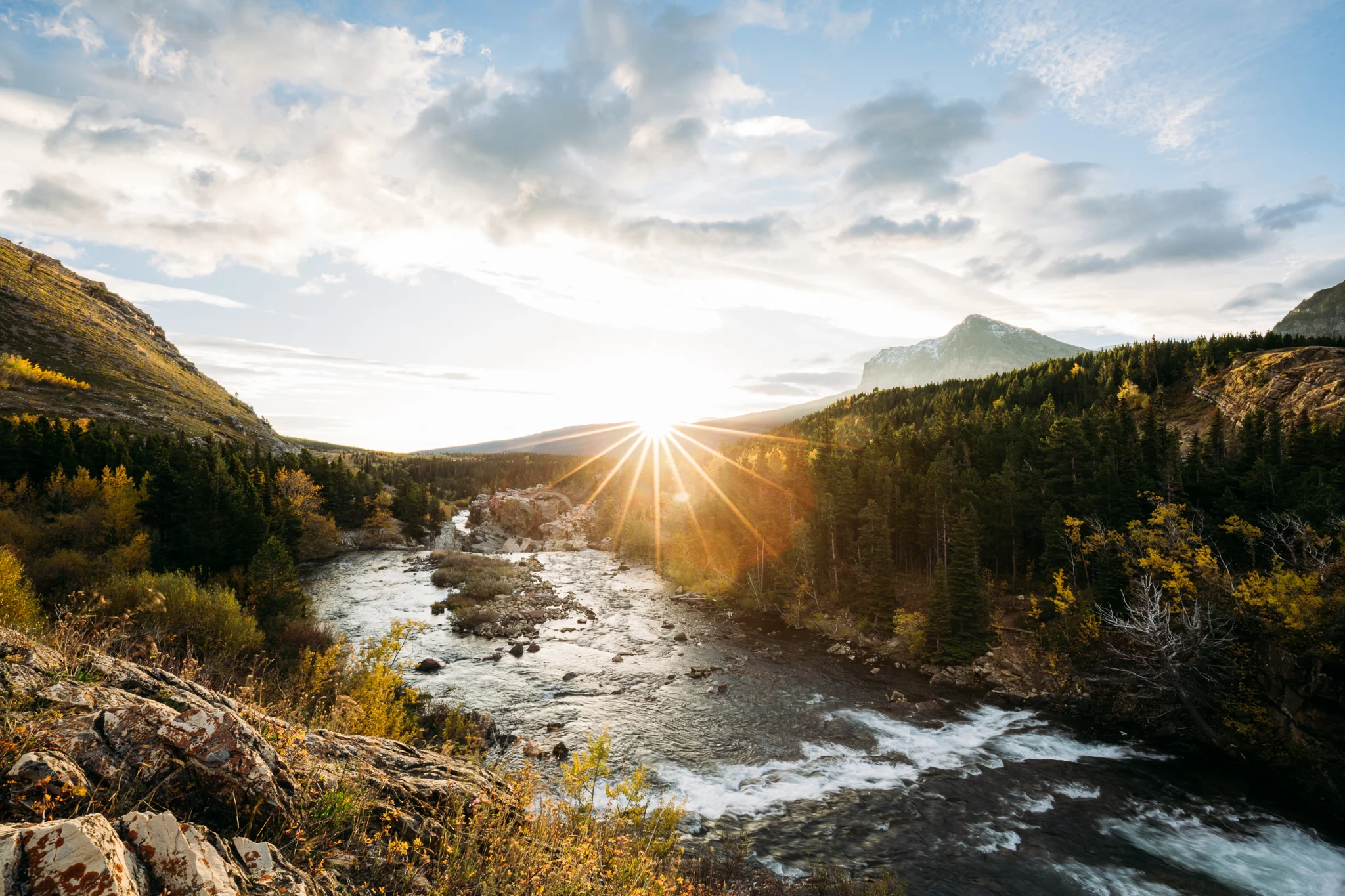 many glacier, glacier national park