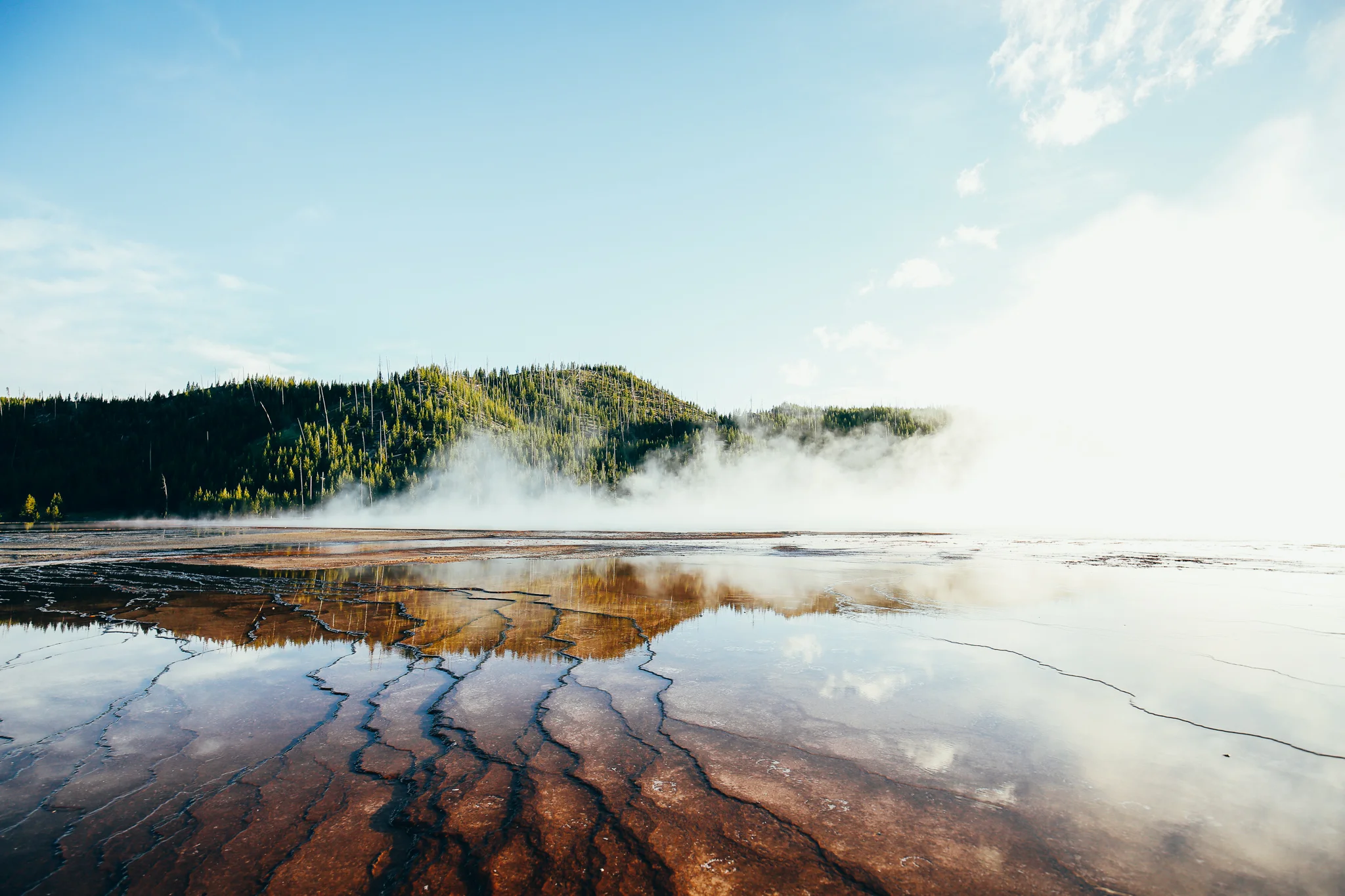 Grand Prismatic Spring, yellowstone national park