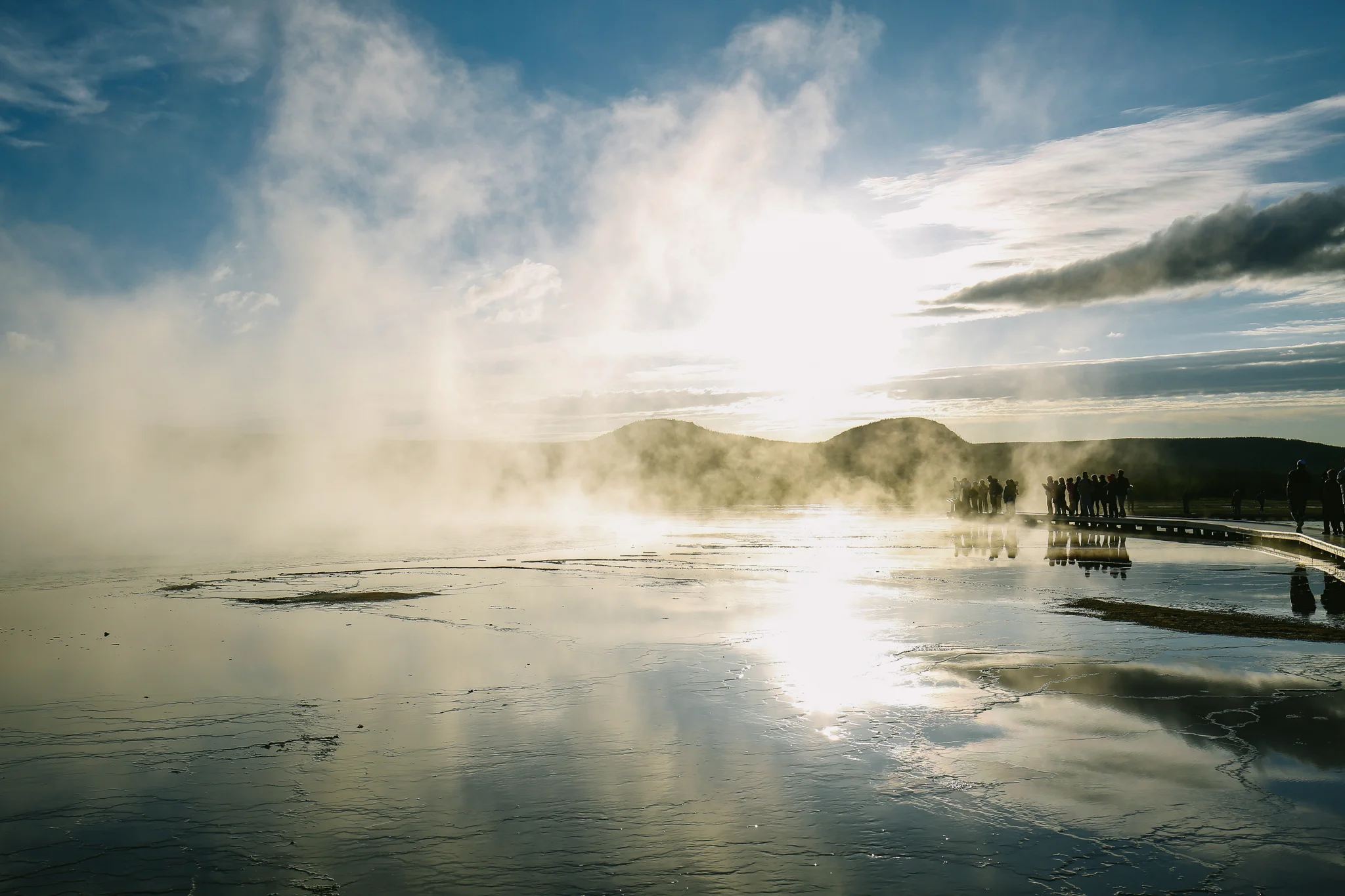 Grand Prismatic Spring, yellowstone national park