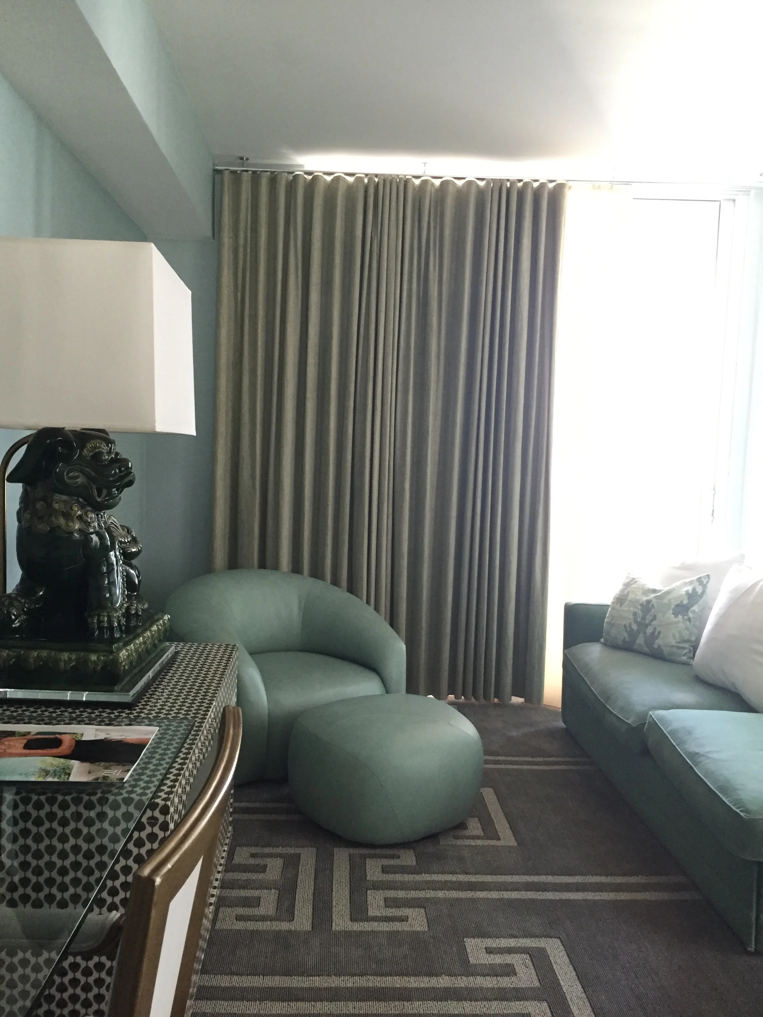 Viceroy Miami Corner Suite Living Space