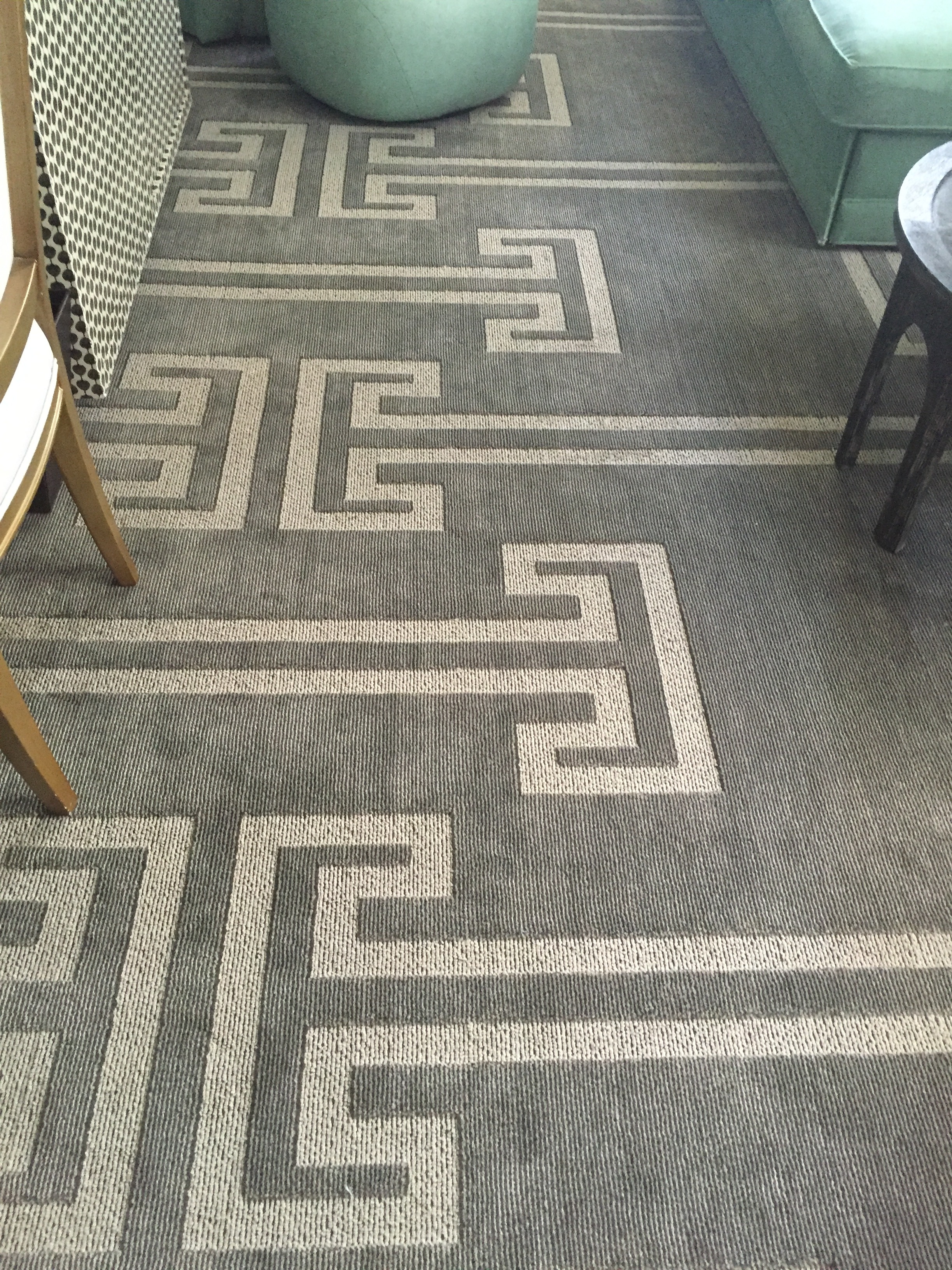 Viceroy Miami Corner Suite Carpet Detail