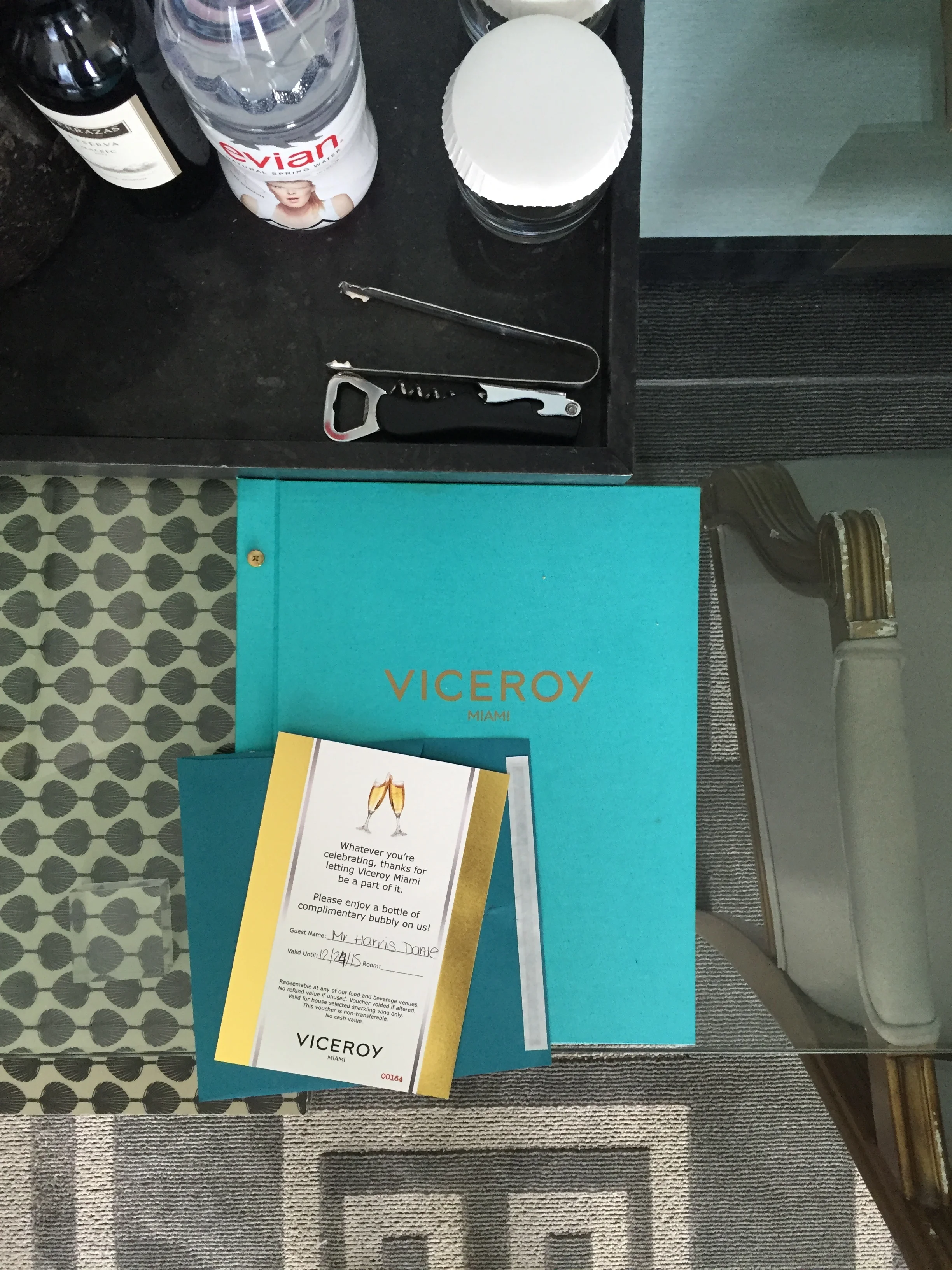 Viceroy Miami Anniversary Card