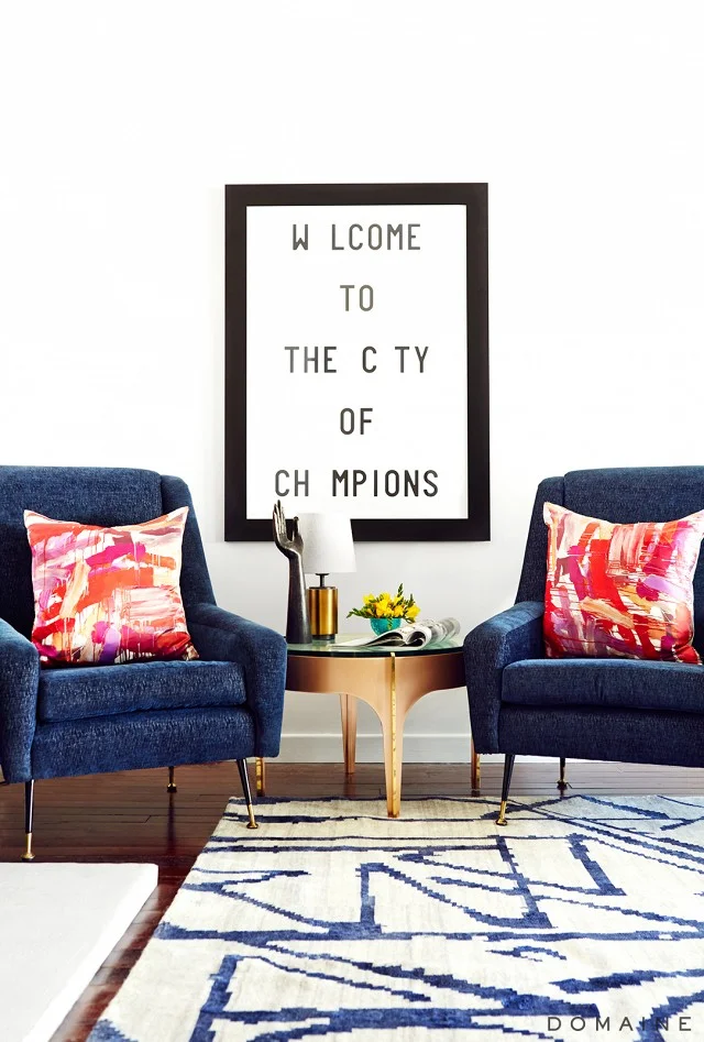 Chiara Ferragni's Living Room