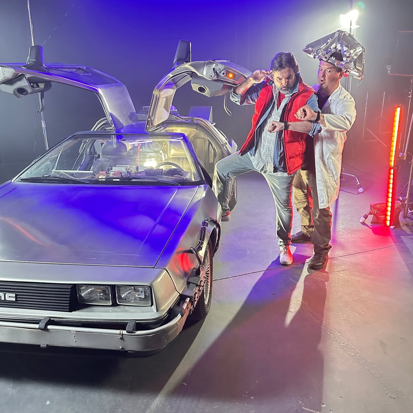 Join Adam and me for the premiere of our new video for 1.21 Gigawatts! On our Youtube channel on Monday the 29th at 6pm PST/9pm EST!