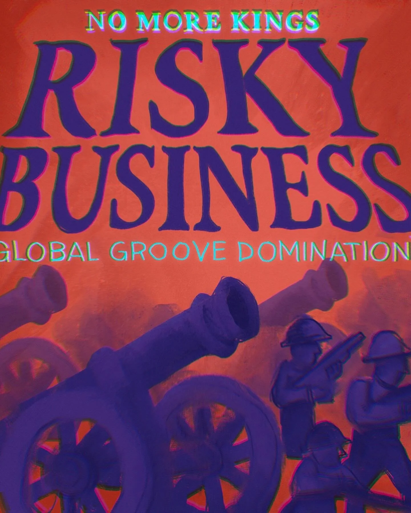 Our new single, Risky Business, comes out tomorrow!! Woohoo!