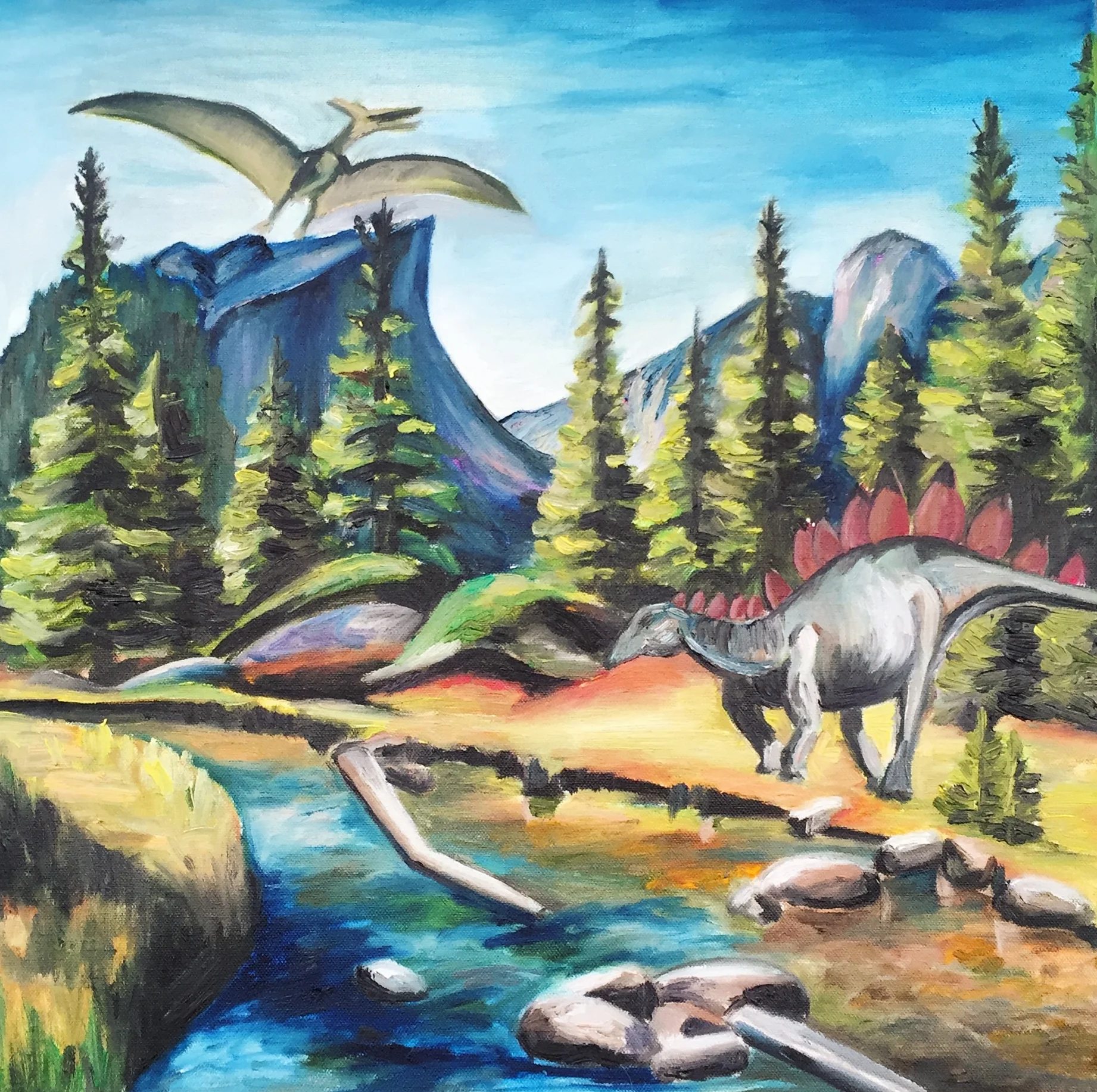 Dinosaurs at Rocky Mountain National Park