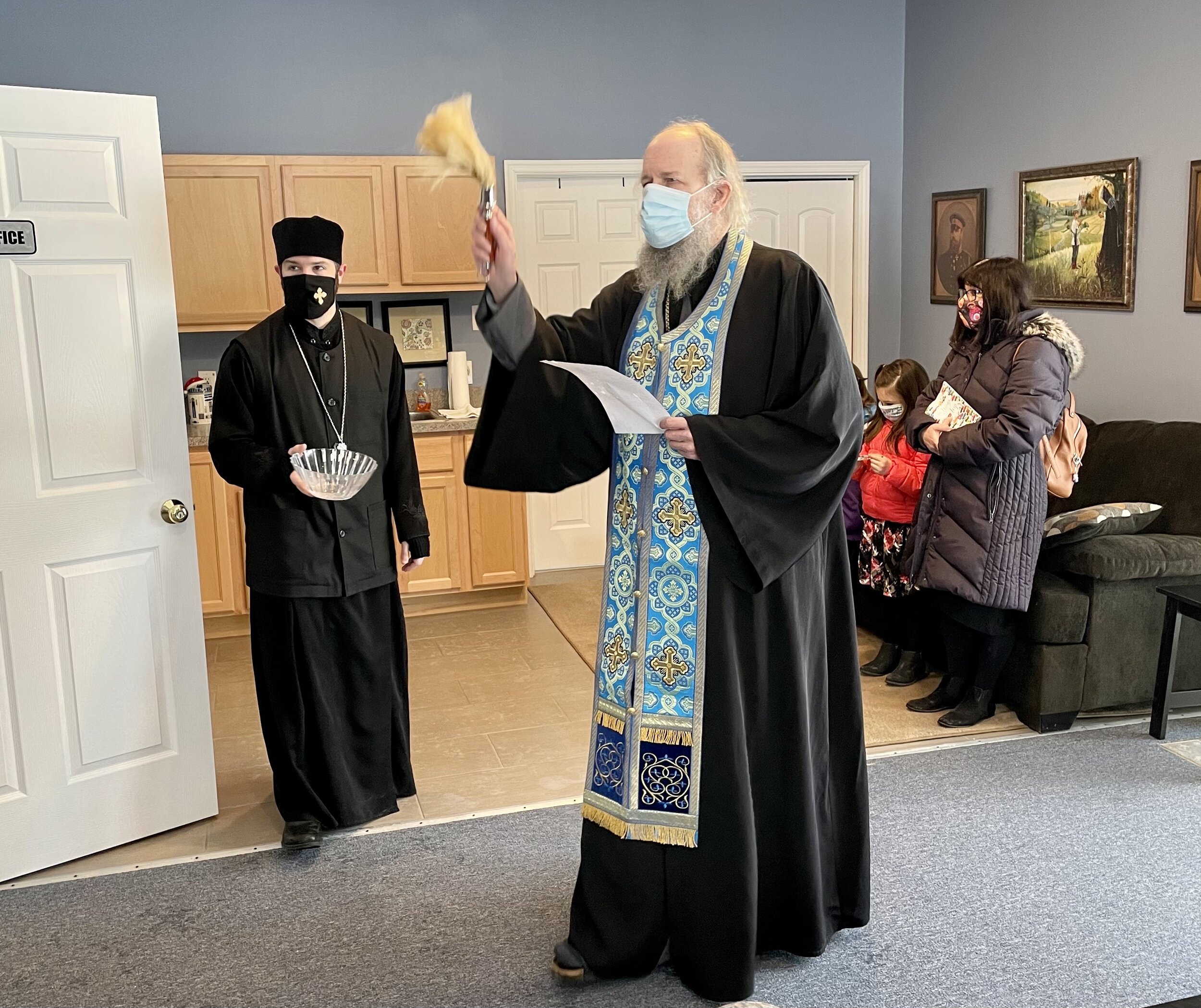 Archbishop Alexander Blessing The Education Center