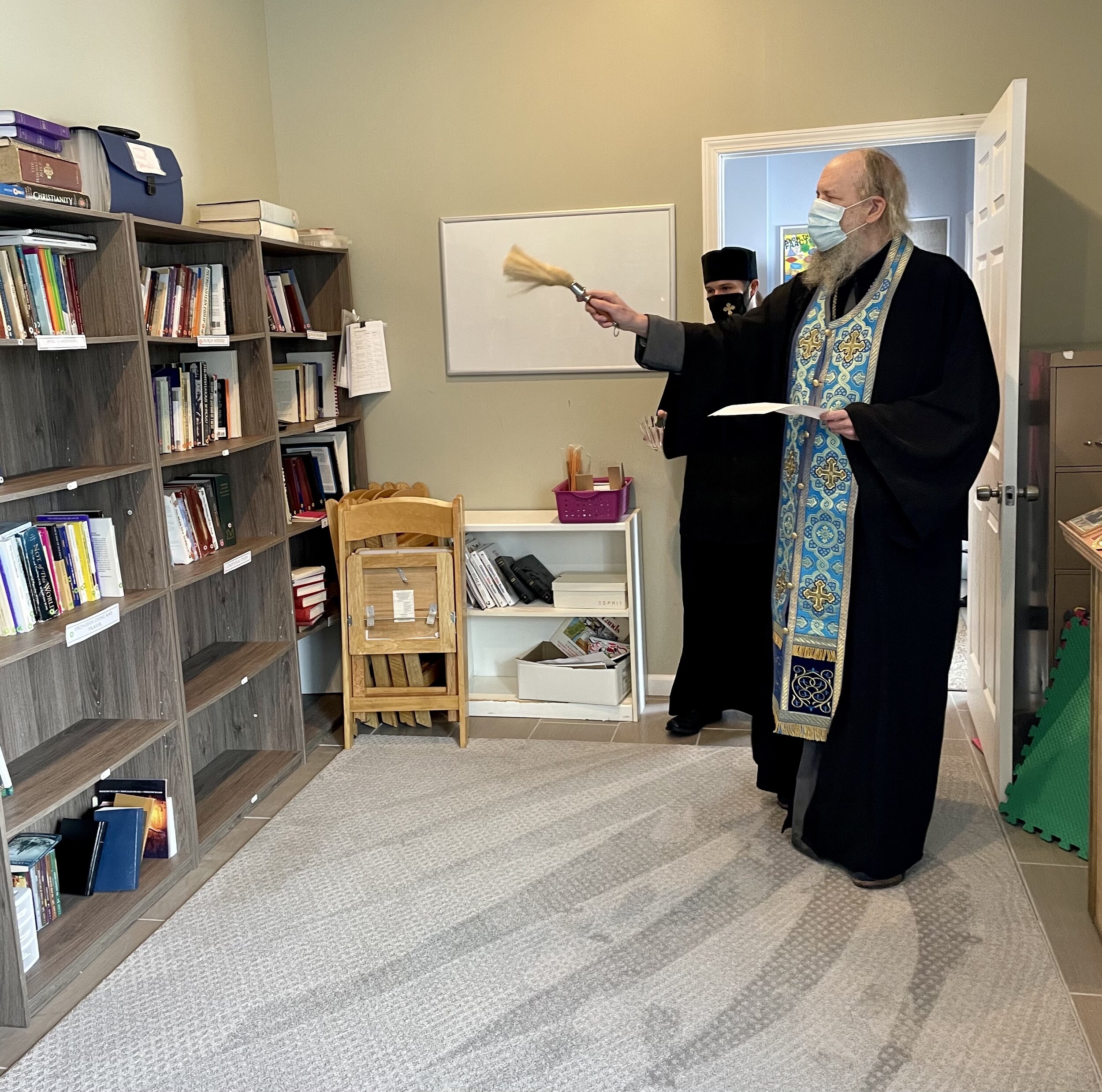 Archbishop Alexander Blessing The Education Center