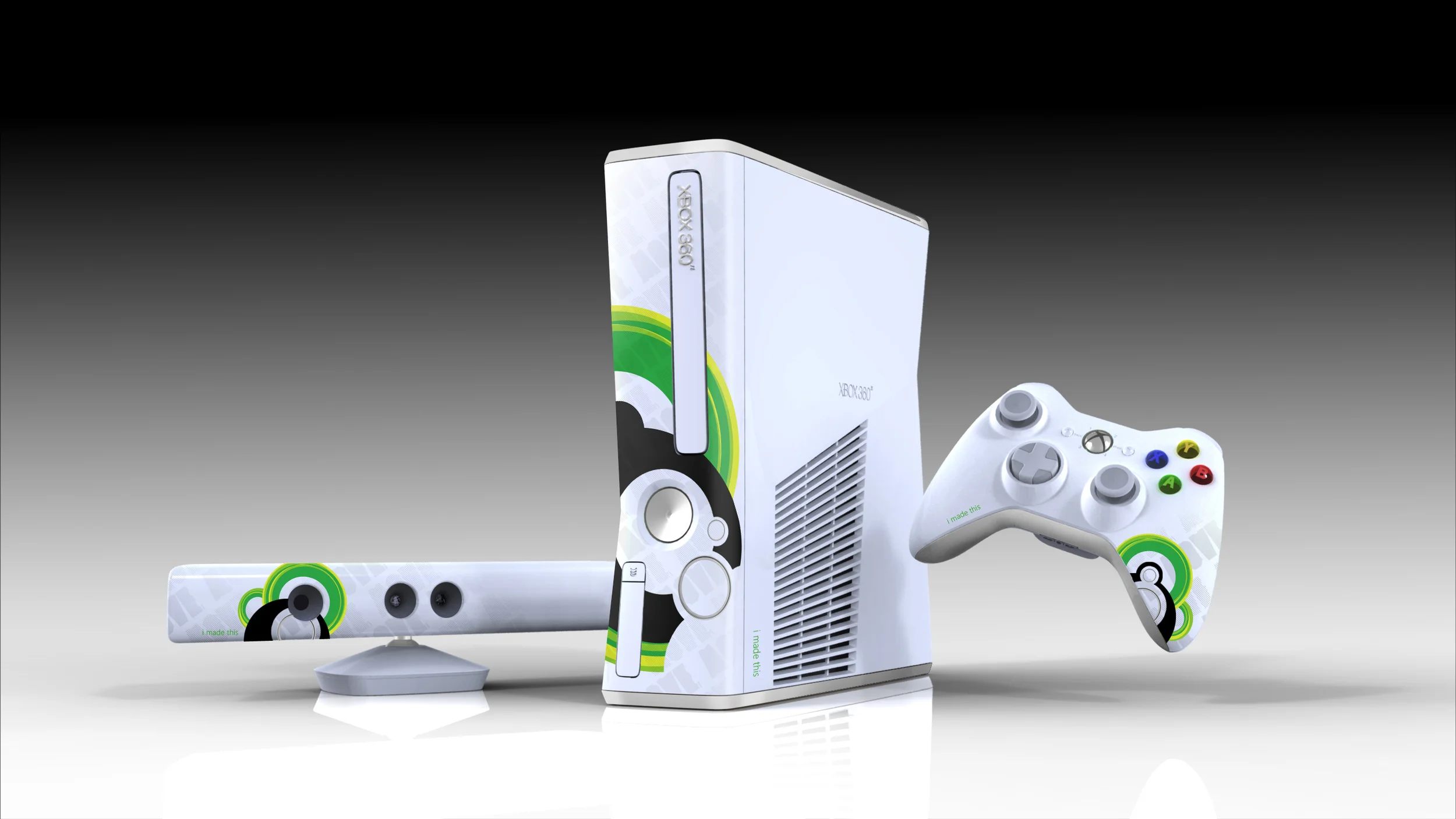 Product graphics for Xbox Kinect