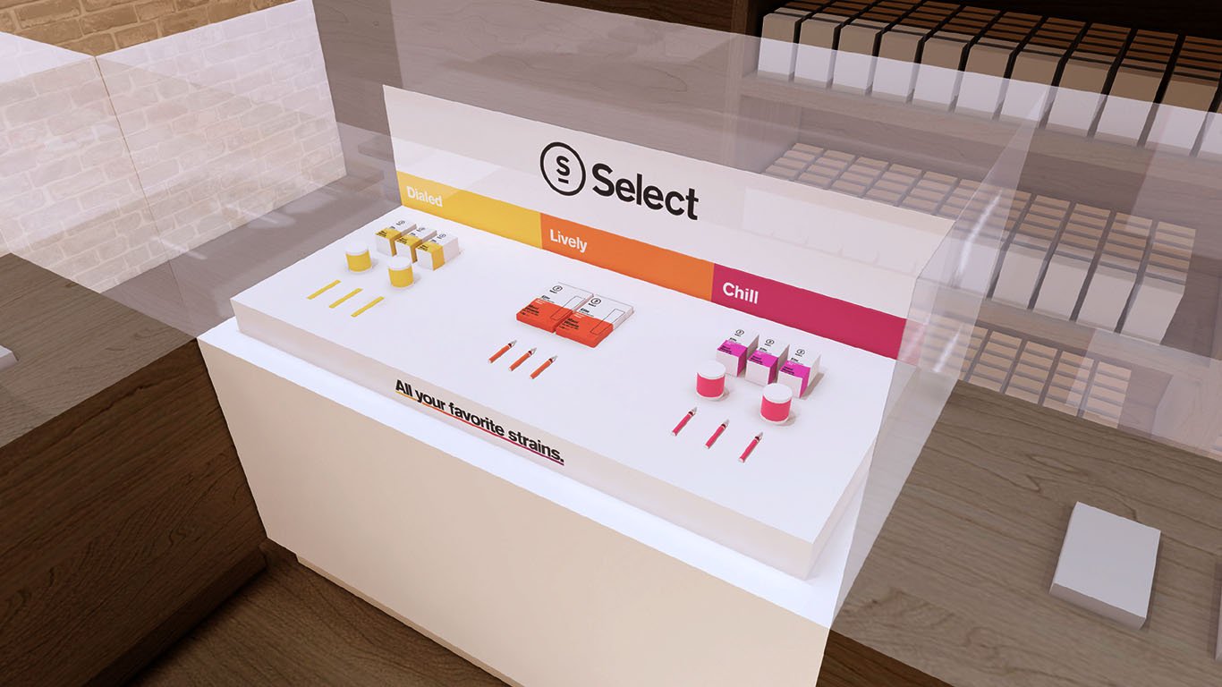 Counter fixture concept within non-owned store setting