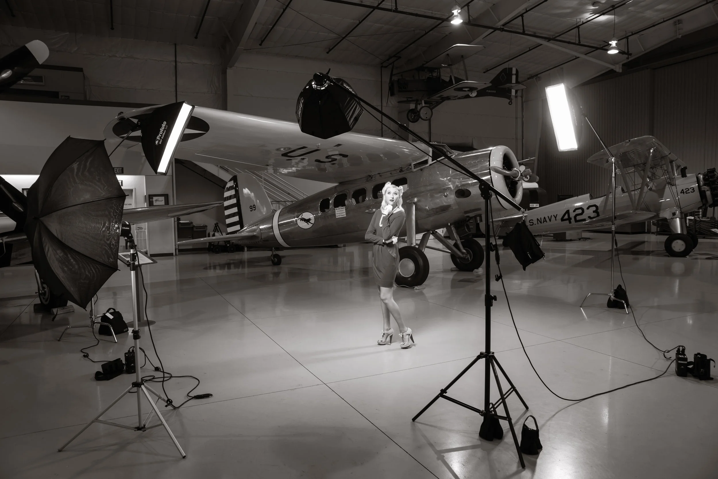 Setting the stage with Profoto B2 Lighting Kits and OCF Light modifiers.