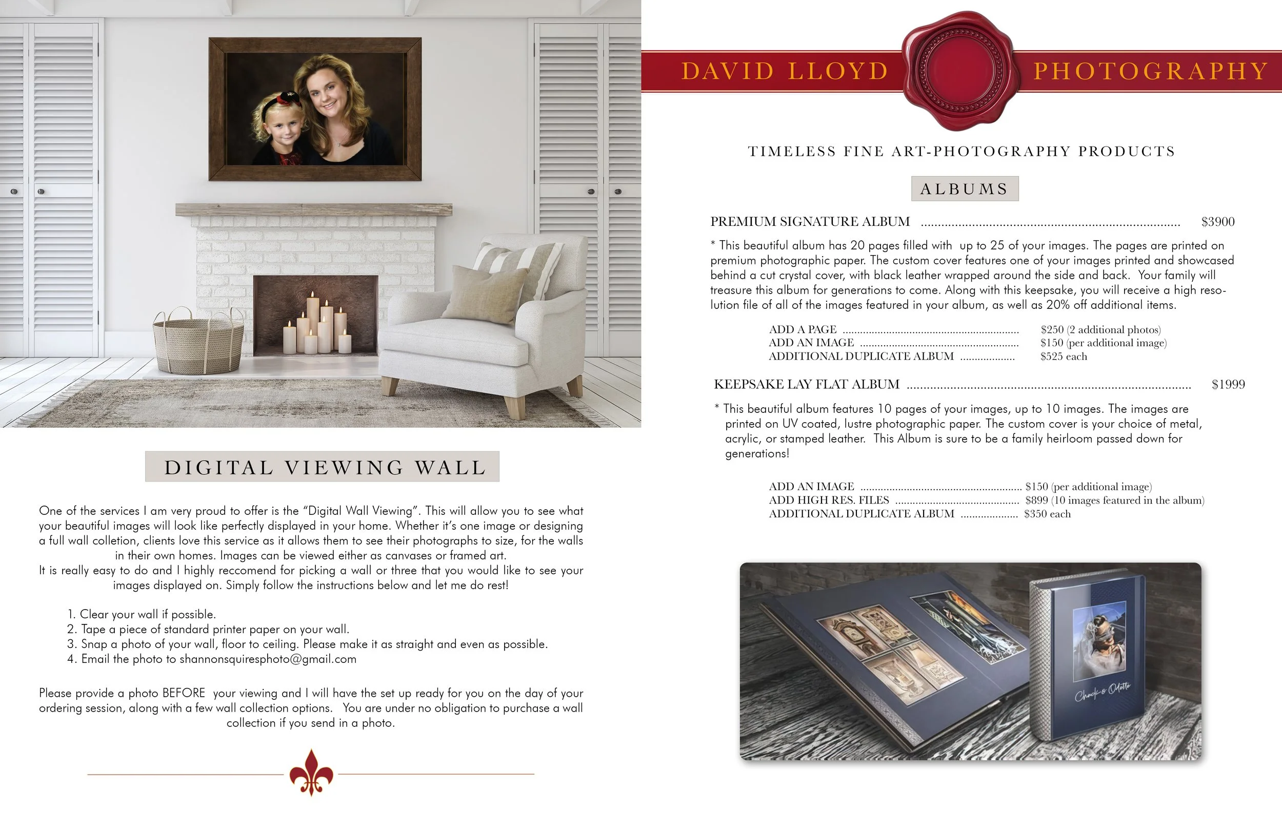 Wedding album Arizona