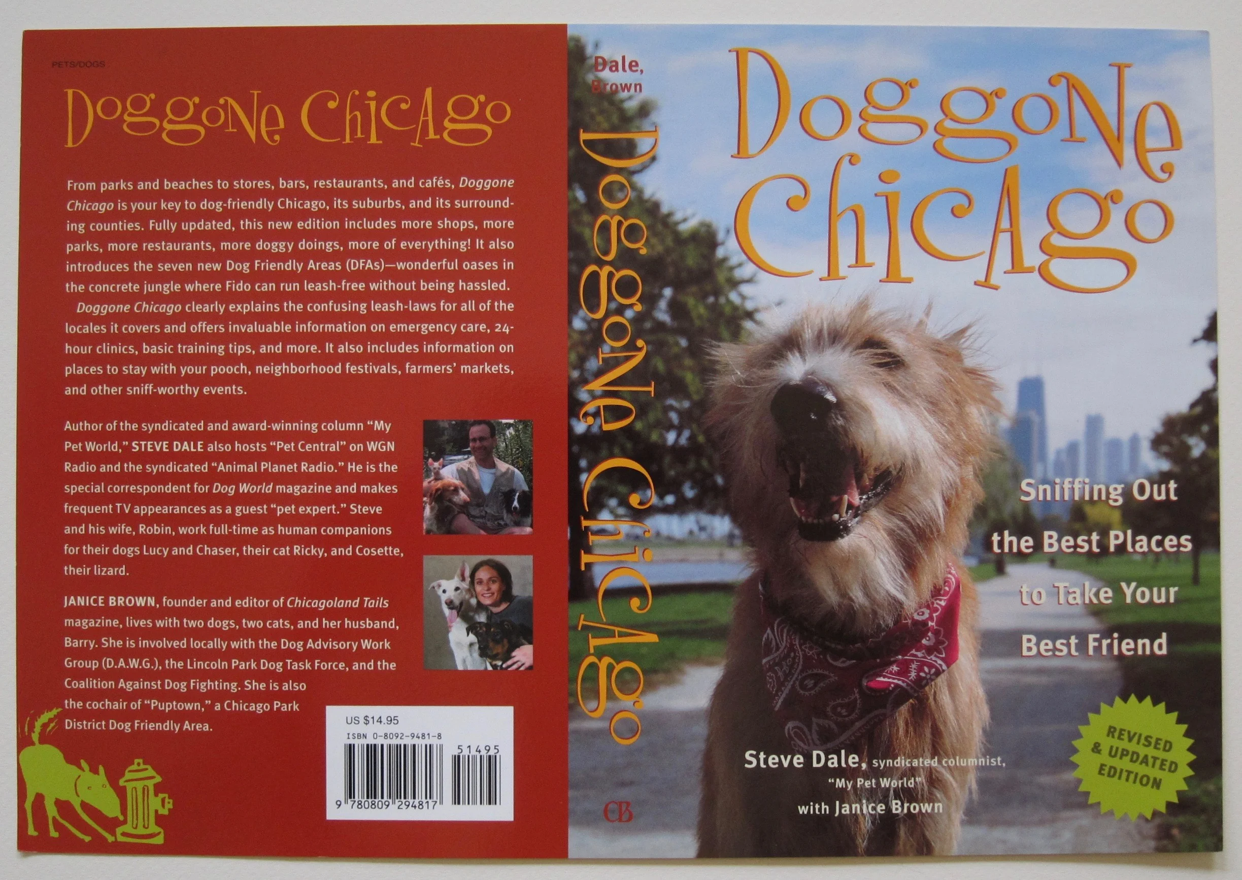 Art buyer and photographer for cover. Found location, found dog model and took photograph. Contemporary Books