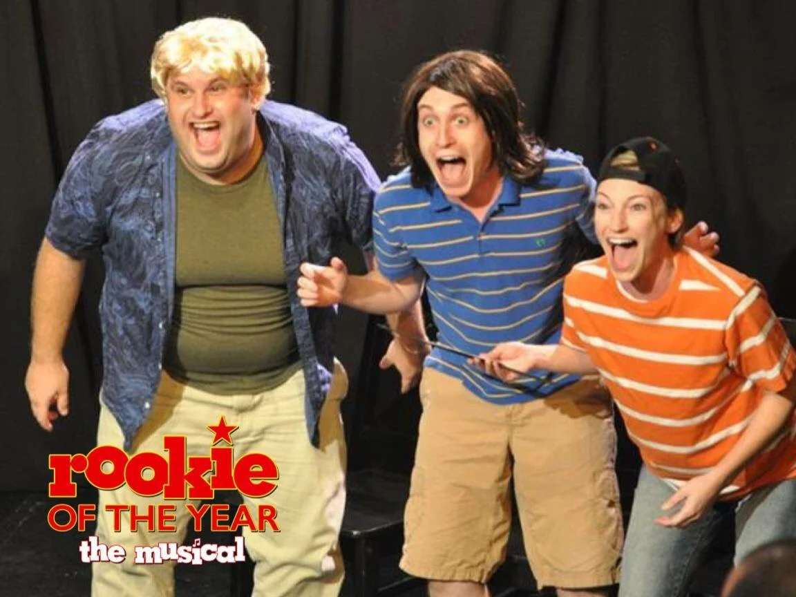 Playing a 14 year old child in "Rookie of the Year the Musical"