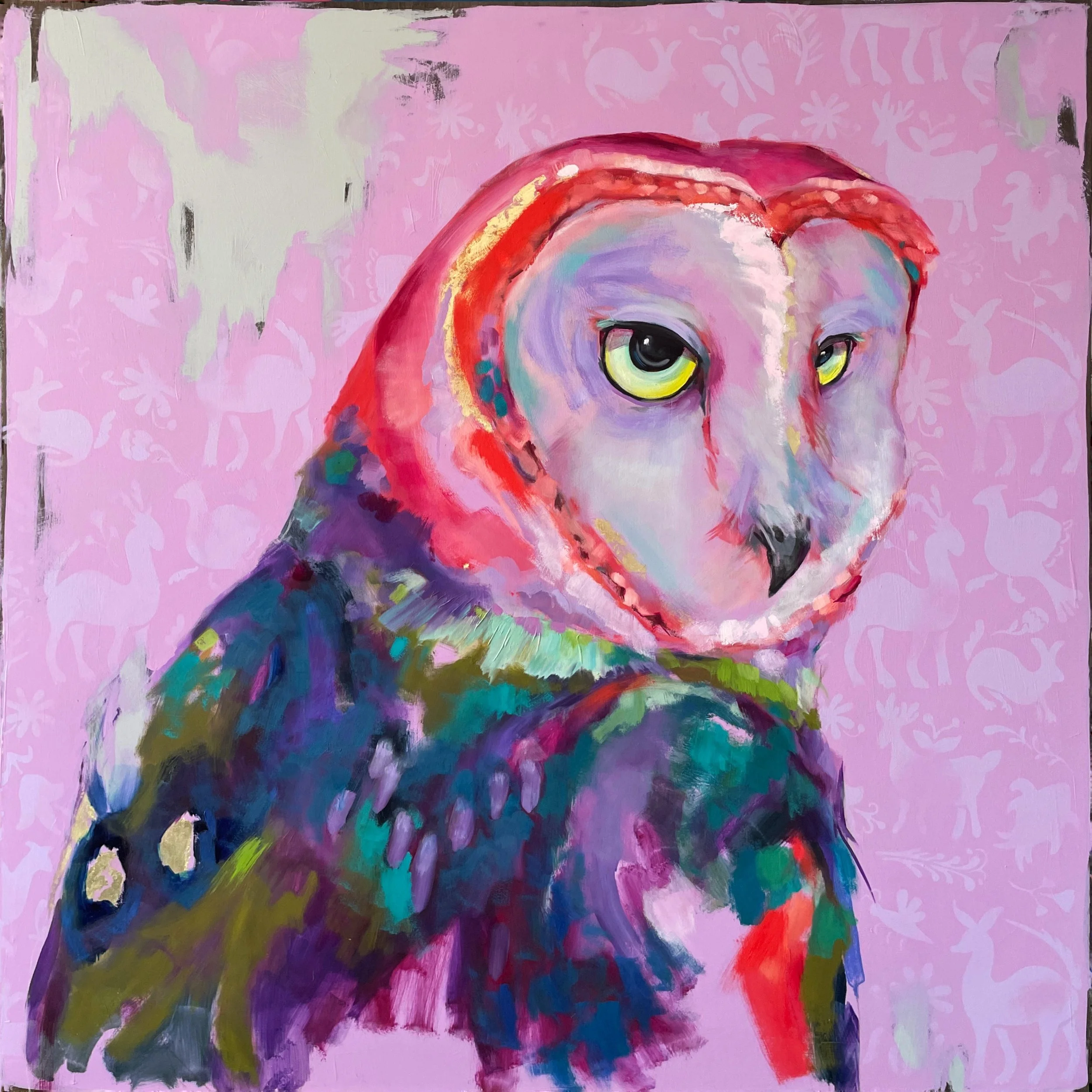 Owl with the pearl earring