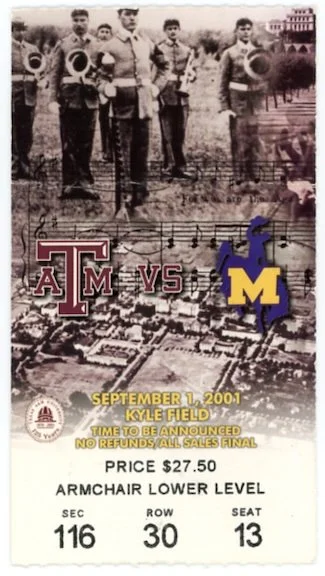 2001 Texas A&M vs McNeese State