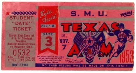 1953 Texas vs SMU