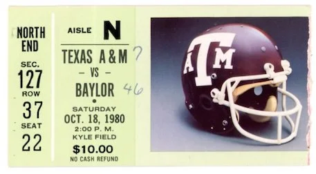 1980 Baylor at Texas A&M