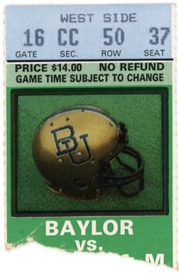 1985 Texas A&M at Baylor