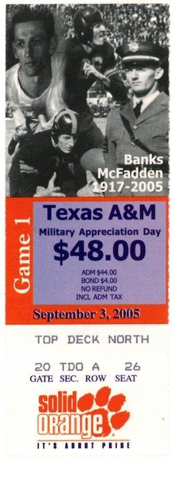 2005 Texas A&M at Clemson