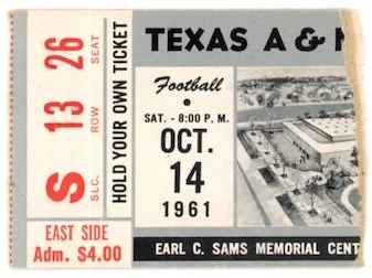 1961 Texas A&M at Trinity