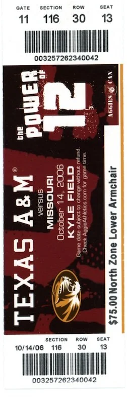 2006 Texas A&M vs Missouri