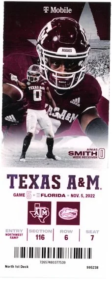 2022 Texas A&M vs Florida