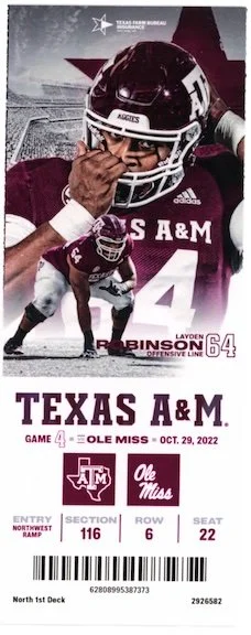 2022 Texas A&M vs Mississippi