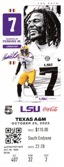 2025 Texas A&M at LSU