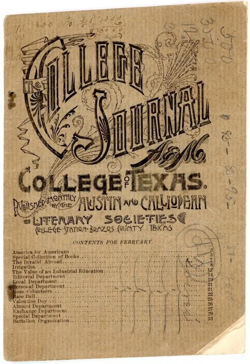 College Journal, February, 1892