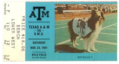 1991 Texas A&M vs SMU
