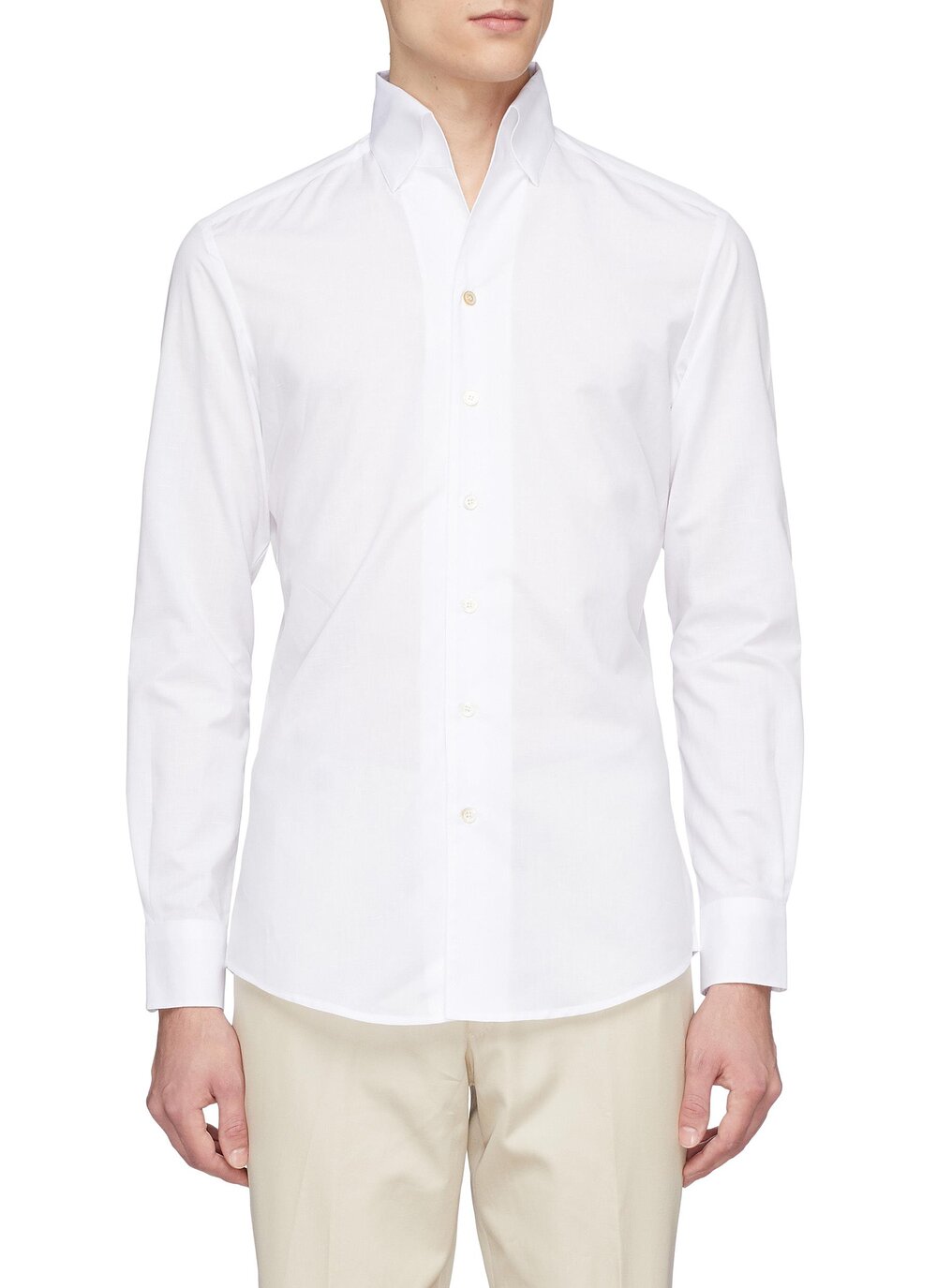 Magnus & Novus - Leisure Shirt White Cotton Linen.jpg