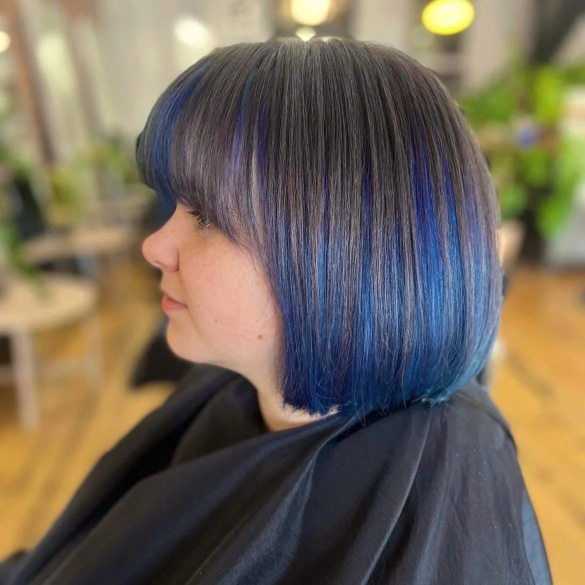 Two tone bob for this gem 💎 
Hair by @lionel.cutz