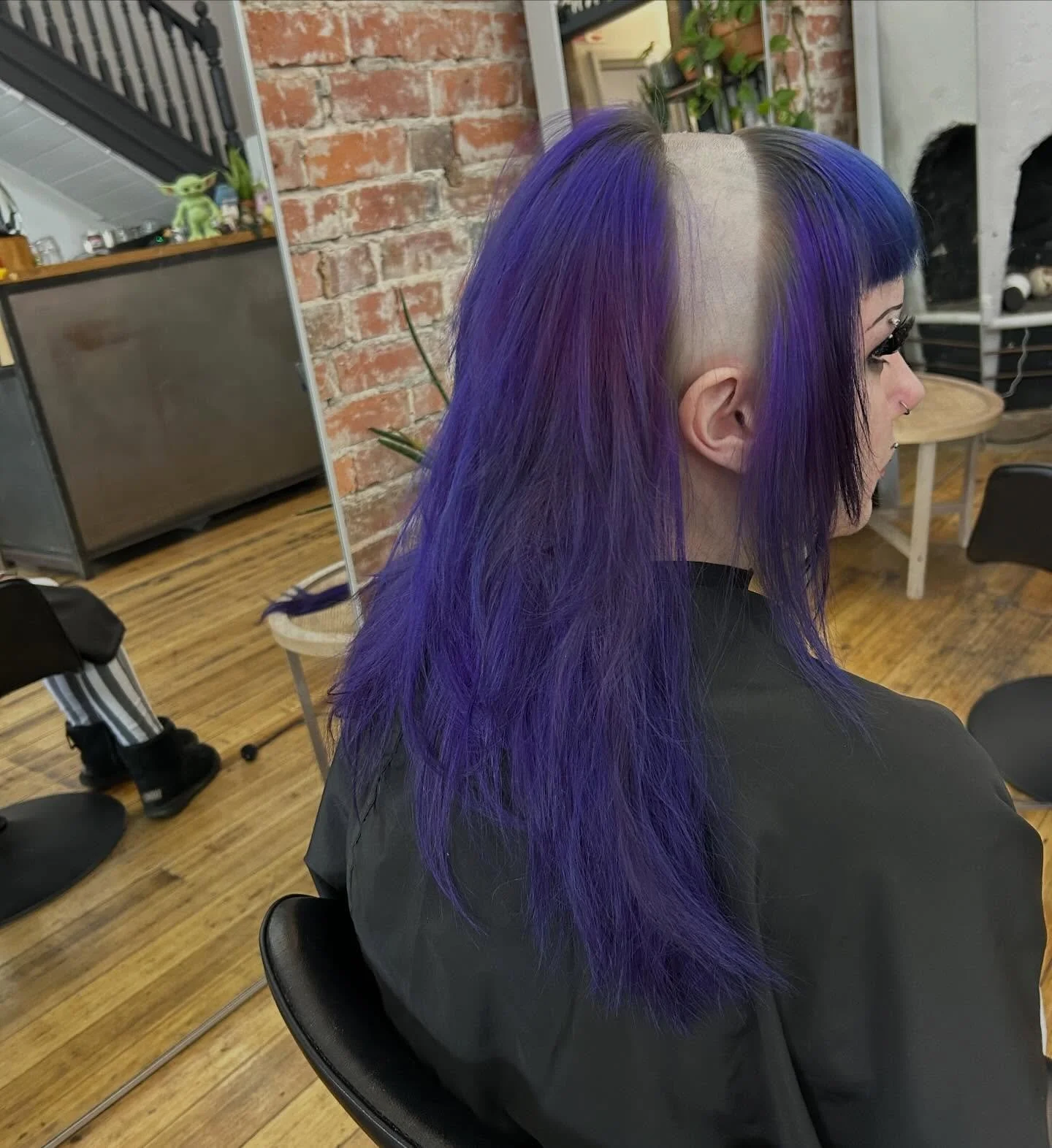 Sometimes you&rsquo;ve just got to shave it off 💜💜💜