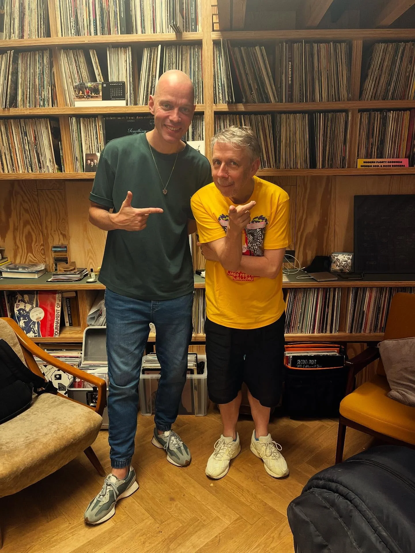I haven&rsquo;t had a minute to post about this lately but let me just say what a great pleasure it was to have a chat with the one and only legendary trailblazer that is Gilles Peterson. 

We chatted about music and my beginning days in London. What