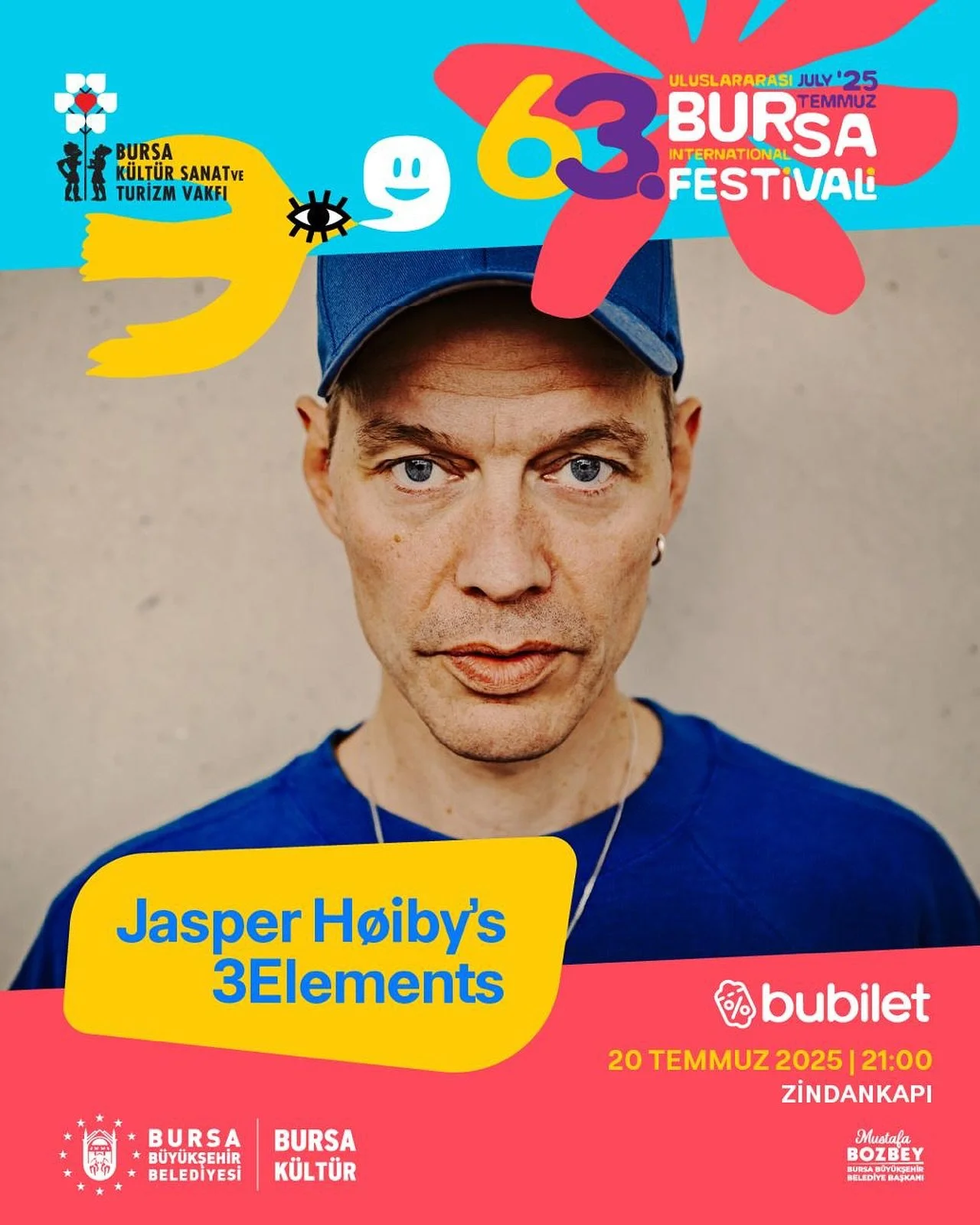 SUPER excited to be back in Turkey to play the Bursa International Festival THIS Sunday with 3Elements featuring the one and only @noahstoneman_ and @jamespete 
Gratefulness to @dmuhurdar for setting it up! 
It&rsquo;s gonna be hot fire. 
🔥🇹🇷❤️